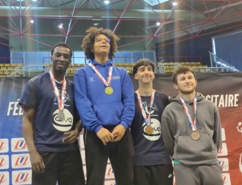 Sam Vice Champion de France Universitaire