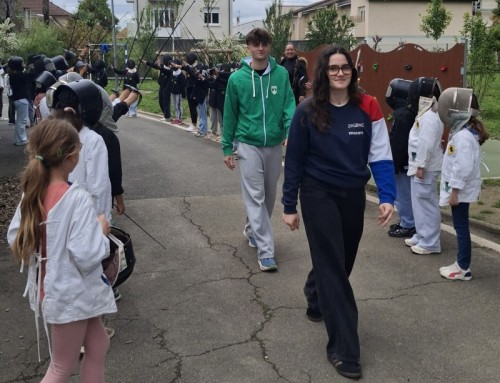 Tom et Roxane à l’école Trianon