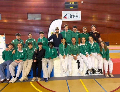 Les juniors garçons médaillés d&rsquo;argent à Brest